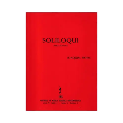 Soliloqui Para Flauta