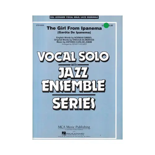 The Girl From Ipanema - Vocal Solo With Jazz Ensemble Series