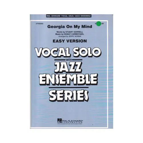 Georgia On My Mind - Vocal Solo With Jazz Ensemble Series (Score+Parts)