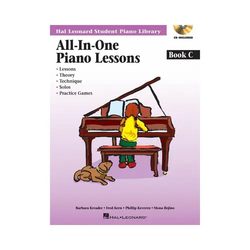All-In-One Piano Lessons Book C