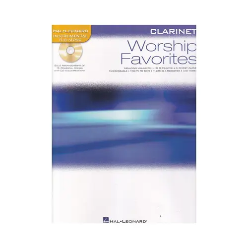 Worship Favorites - Clarinet - Instrumental Play-Along