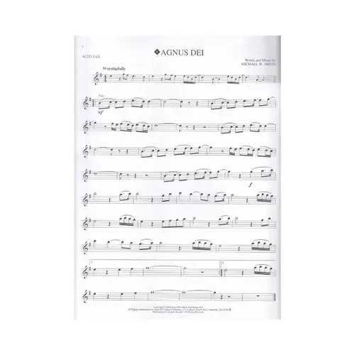Worship Favorites - Alto Sax - Instrumental Play-Along