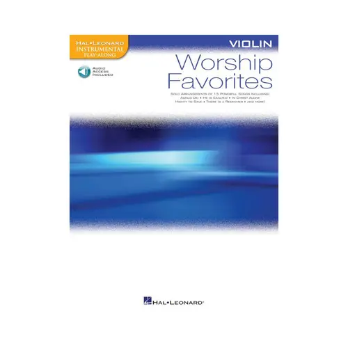 Worship Favorites - Violin - Instrumental Play-Along