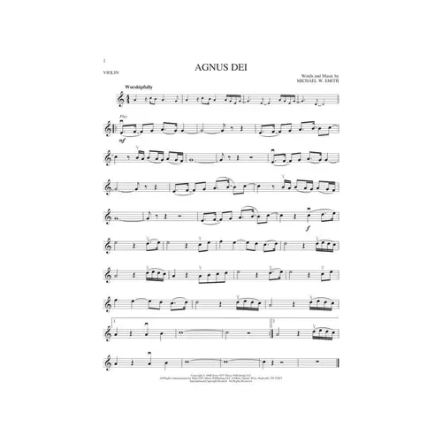 Worship Favorites - Violin - Instrumental Play-Along