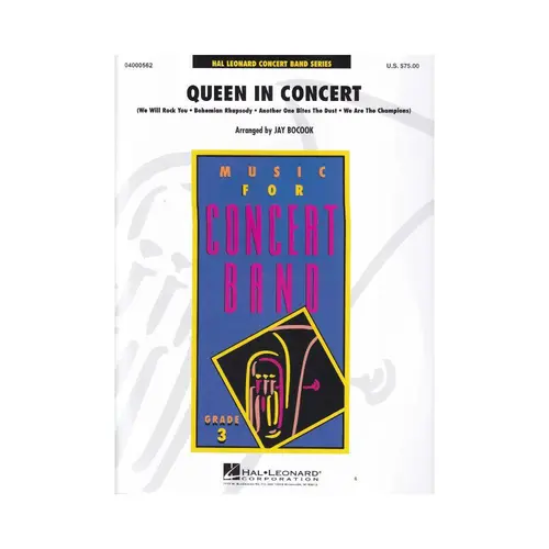 Queen In Concert - Concert Band (Score+Parts)