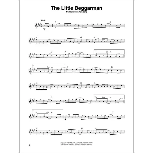 Irish Tunes - Violin Play-Along Vol.20