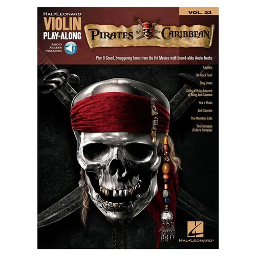 Pirates Of The Caribbean - Violin Play-Along Vol.23