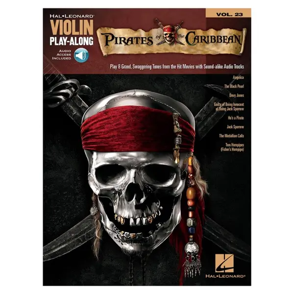 Pirates Of The Caribbean - Violin Play-Along Vol.23