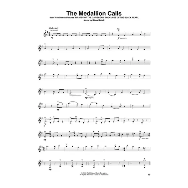 Pirates Of The Caribbean - Violin Play-Along Vol.23