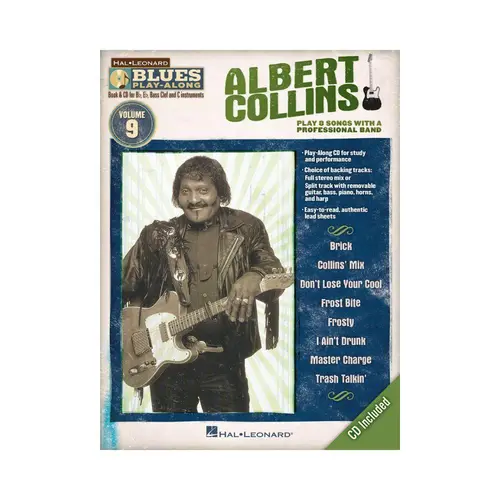 Albert Collins - Blues Play-Along Vol.9