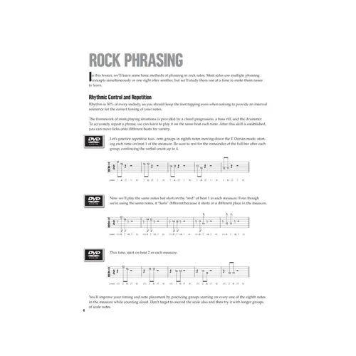 At A Glance - Dvd Guitar Soloing