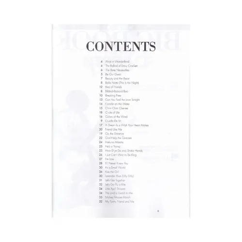 Big Book Of Disney Songs - Alto Sax
