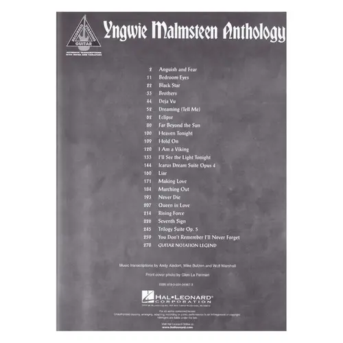 Yngwie Malmsteen Anthology