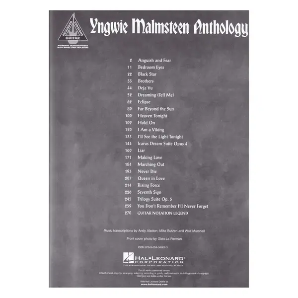 Yngwie Malmsteen Anthology