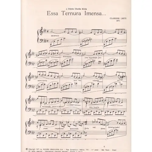 Essa Ternura Imensa...