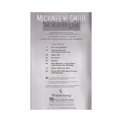 Michael W.Smith Worship Live - Stab