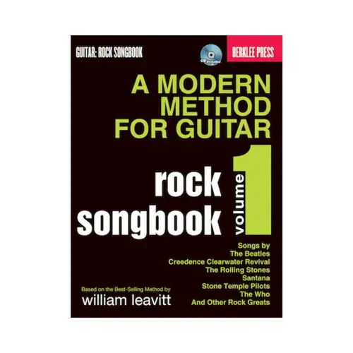 A Modern Method For Guitar Rock Songbook