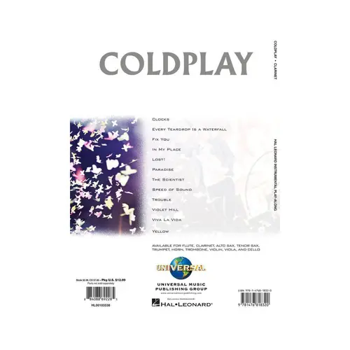 Coldplay - Clarinet