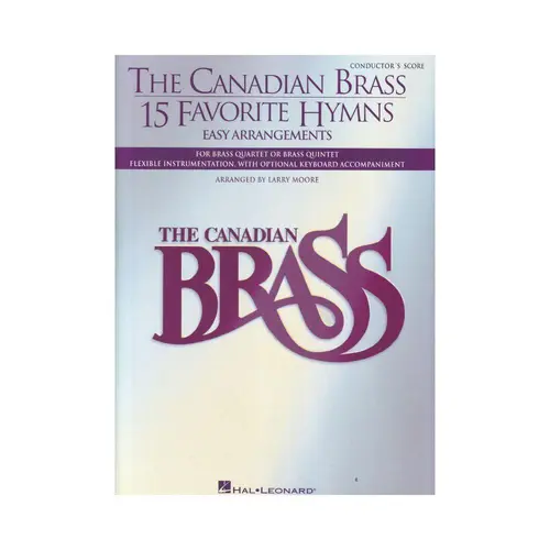 The Canadian Brass - 15 Favorite Hymns - Conductor'S Score