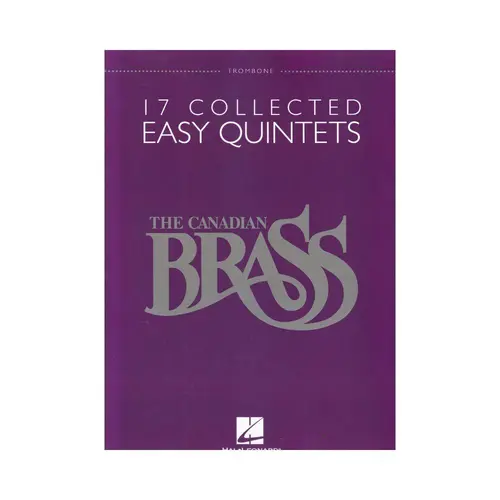 17 Collected Easy Quintets - Trombone