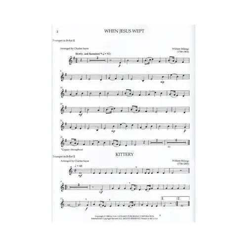 17 Collected Easy Quintets - Trumpet 2 In B-Flat