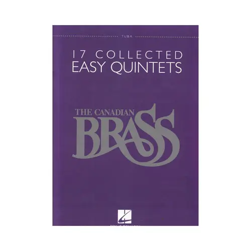 17 Collected Easy Quintets - Tuba (B.C.)