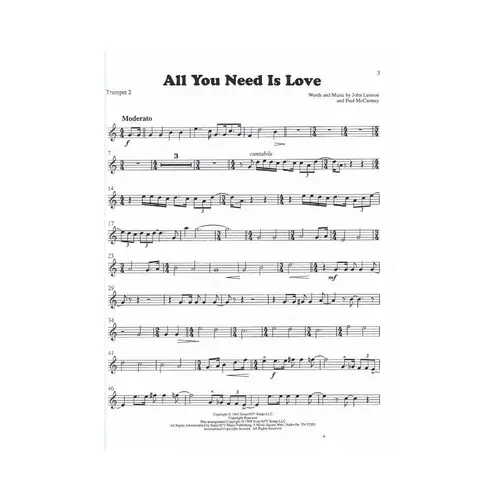 All You Need Is Love - 2Nd Trumpet