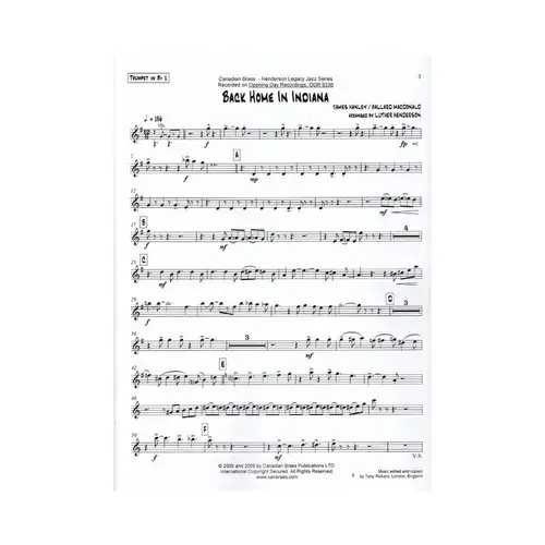 Dixieland Classics - Trumpet In B-Flat 1