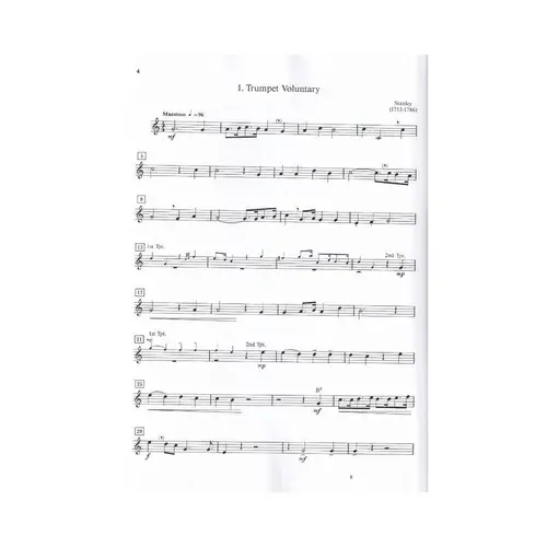 The Canadian Brass Book Of Advanced Quintets - 2Nd Trumpet