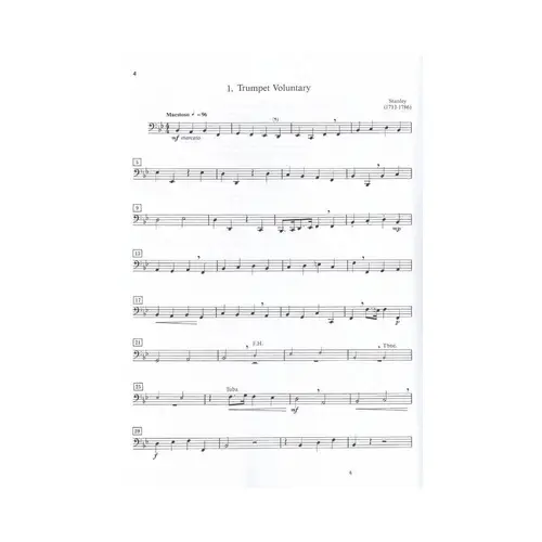 The Canadian Brass Book Of Advanced Quintets - Tuba (B.C.)