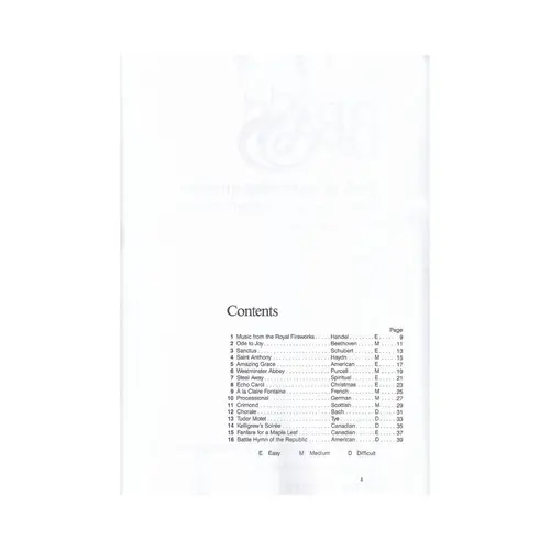 The Canadian Brass Book Of Beginning Quintets - 1St Trumpet