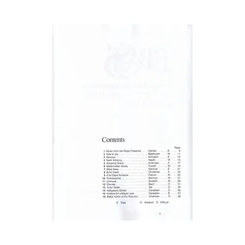 The Canadian Brass Book Of Beginning Quintets - 2Nd Trumpet