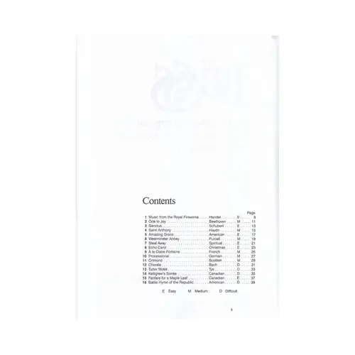 The Canadian Brass Book Of Beginning Quintets - French Horn