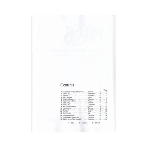 The Canadian Brass Book Of Beginning Quintets - Trombone