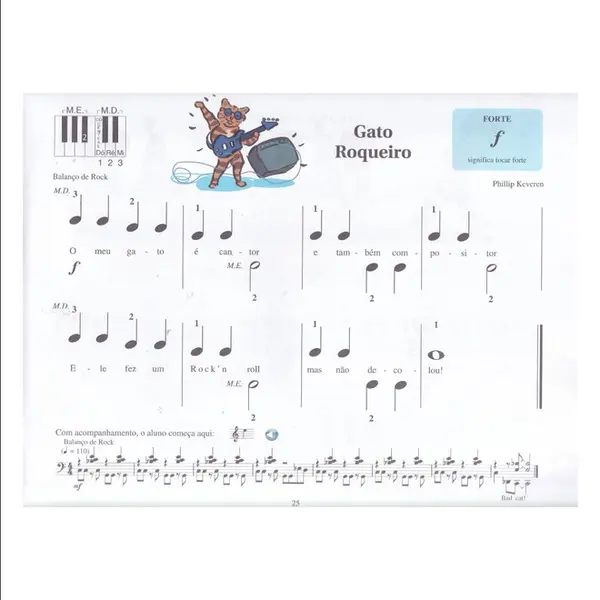 Lições de piano livro 1 - Hal leonard piano student library