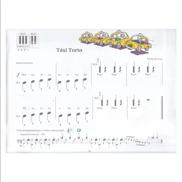 Lições de piano livro 1 - Hal leonard piano student library