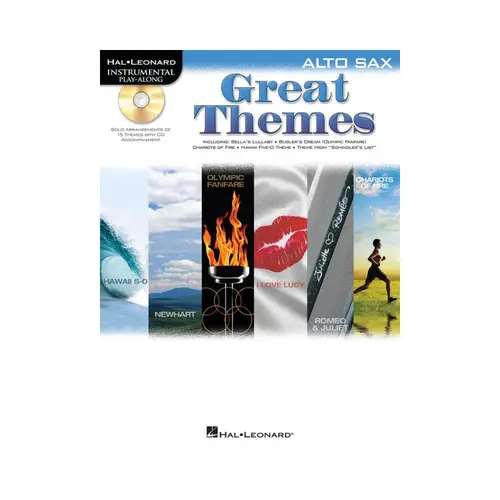 Great Themes - Instrumental Play-Along For Alto Sax