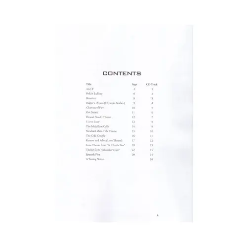 Great Themes - Instrumental Play-Along For Violin
