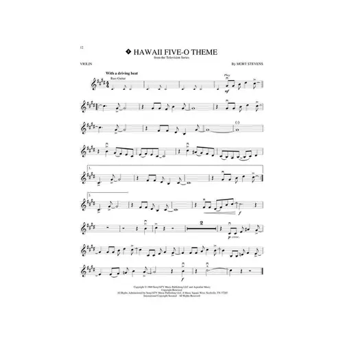 Great Themes - Instrumental Play-Along For Violin