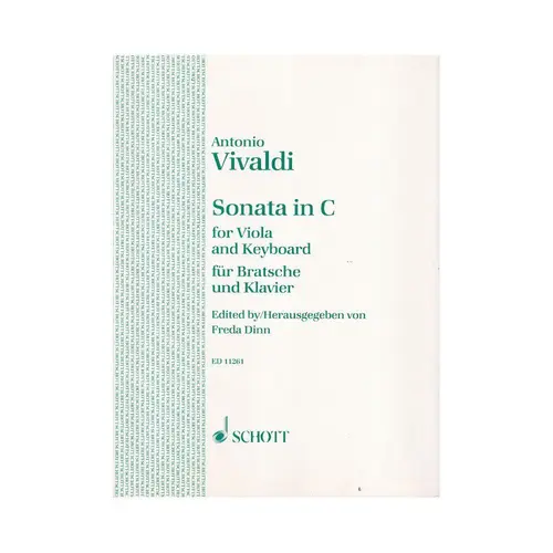 Sonata In C Major For Viola, Op. 8, No. 1 (Rv 54)