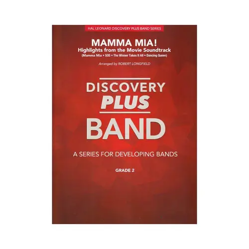 Mamma Mia! - Highlights From The Movie Soundtrack - Concert Band (Score+Parts)