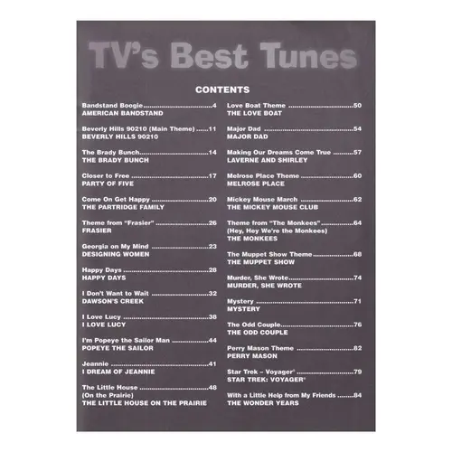 Tv'S Best Tunes