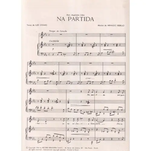 Na Partida  (Trova De Luis Otavio)