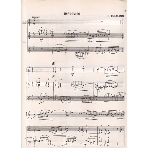 Improviso para flauta doce e piano
