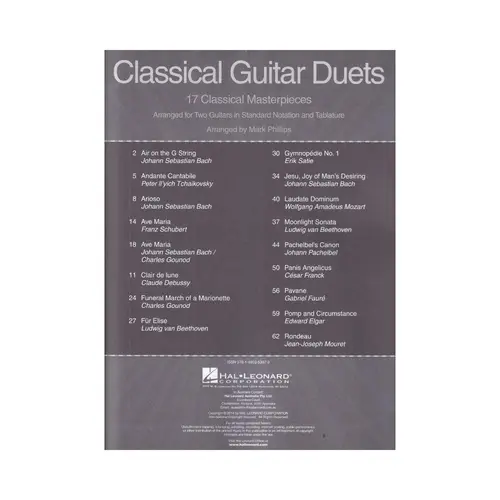 Classical Guitar Duets