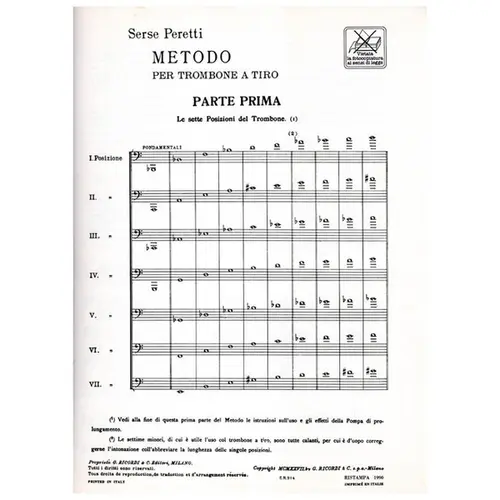 Metodo Per Trombone A Tiro