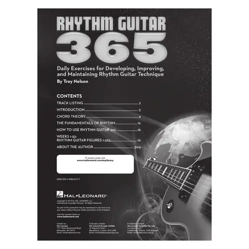 Rhythm Guitar 365 Daily Exercises For Developing,Improving, And Maintaining Rhythm Guitar Technique