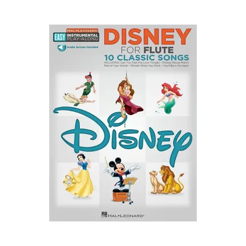 Disney - Flute Easy Instrumental Play-Along