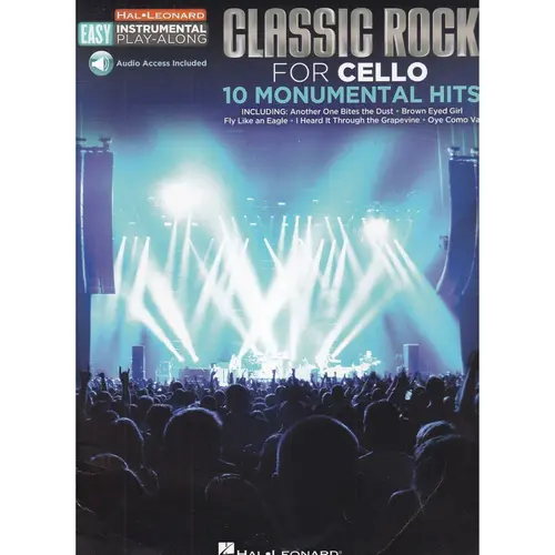 Classic Rock - Cello Easy Instrumental Play-Along