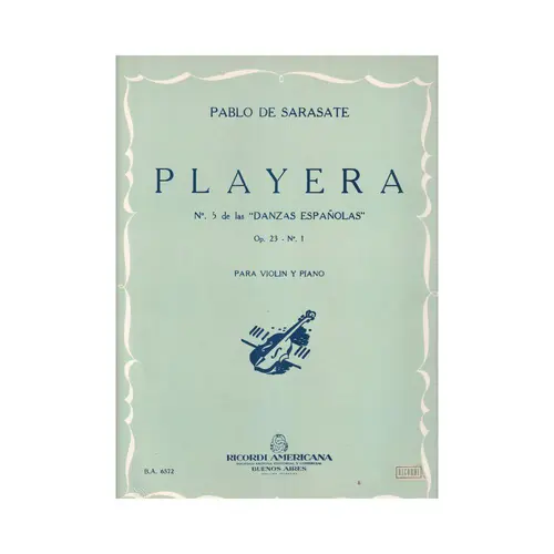 Playera - Op.23 N.1 - Danzas Esp.N.5  (Edição Antiga)